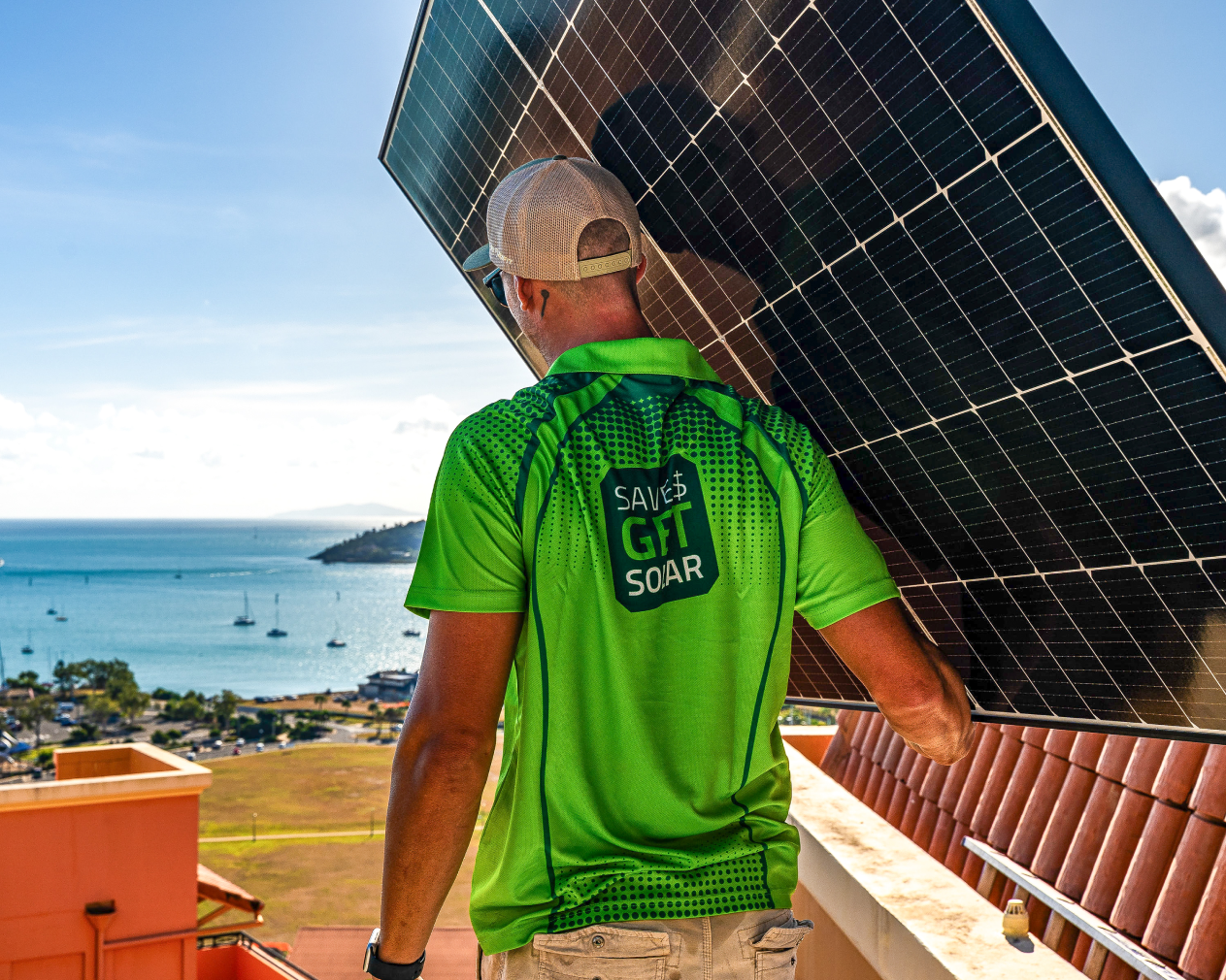 Green Energy Technologies Whitsundays Commercial solar installation at Martinique Whitsundays Resort