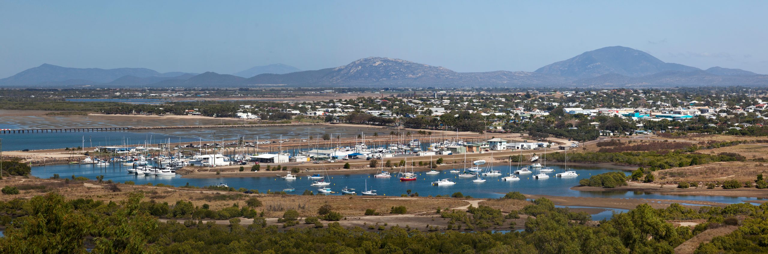 A marina at Bowen
