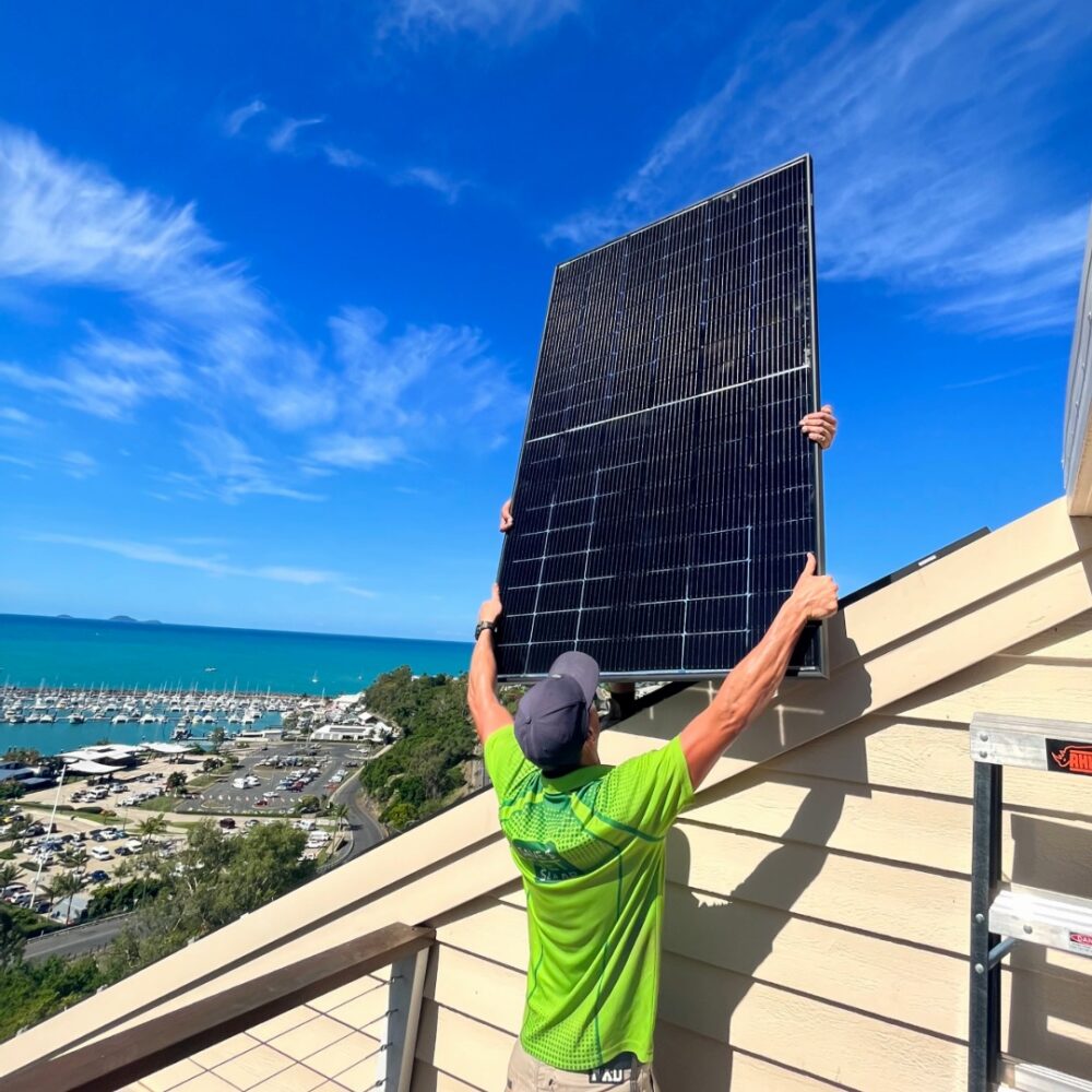 GETCEC Installed Green Energy Technologies Whitsundays CEC accredited install teams are out.