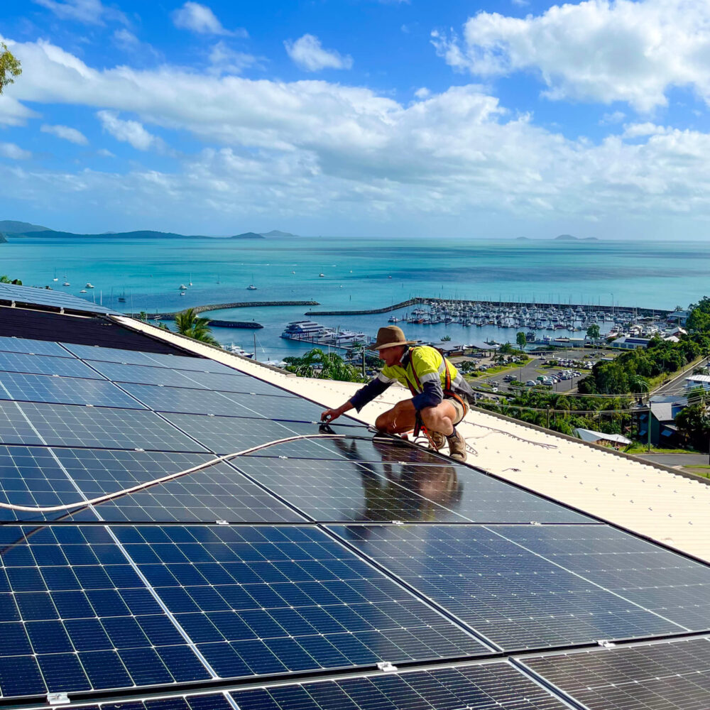 GETCEC Installer (1) Green Energy Technologies Whitsundays have the tools and expertise to deliver solar Power Gregory River