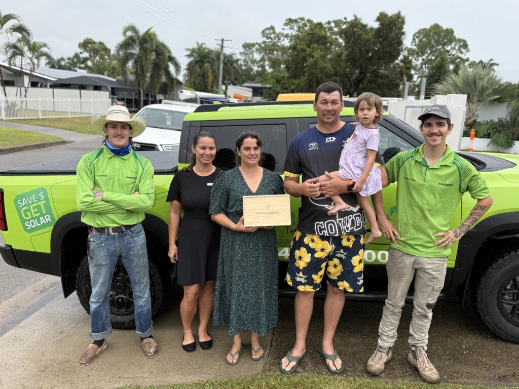 Residential Happy family installed 48 kwh of sungrow batteries to get rid of big NQ power bills with Green Energy Technologies. The local solar power and battery experts.